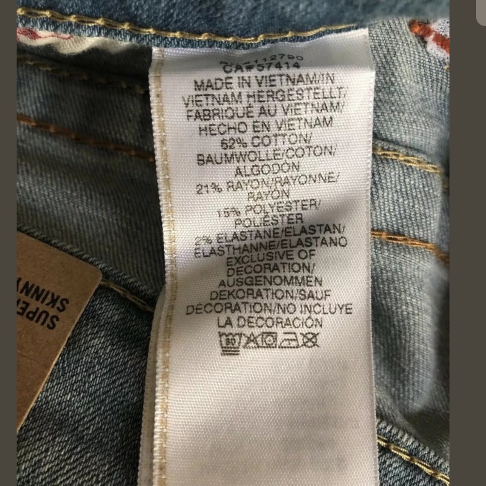 True Religion size 30 super stretchy women skinny - Picture 4 of 8